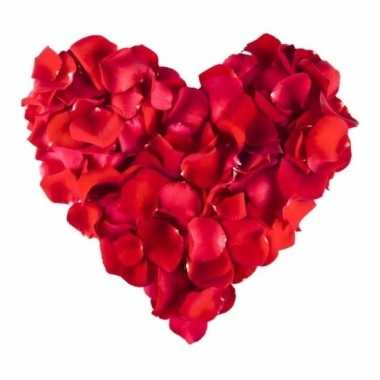 Rozenblaadjes rood 500 stuks